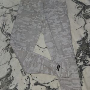 Alphalete Light Grey Camo Joggers